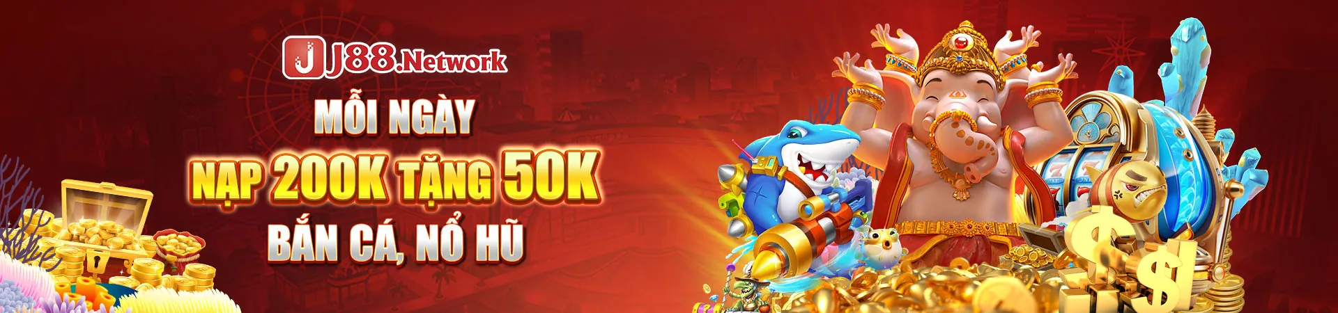 Hình ảnh chính Nổ Hũ RS99 với biểu tượng Jackpot và máy quay hũ sôi động